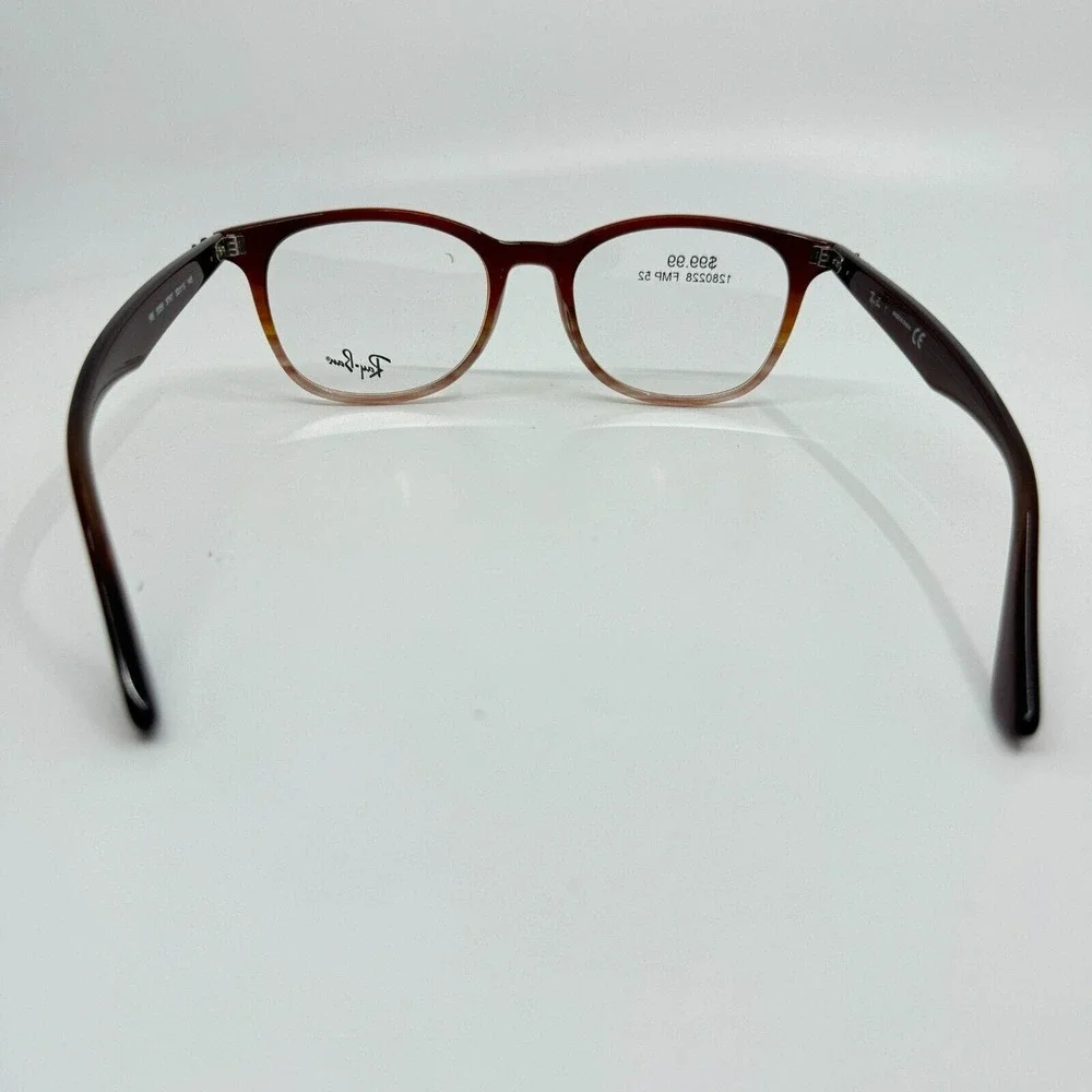 Ray-Ban Unisex Brown RB 5356 5767 52 19 145‎ Eyeglasses Plastic Frame H10494